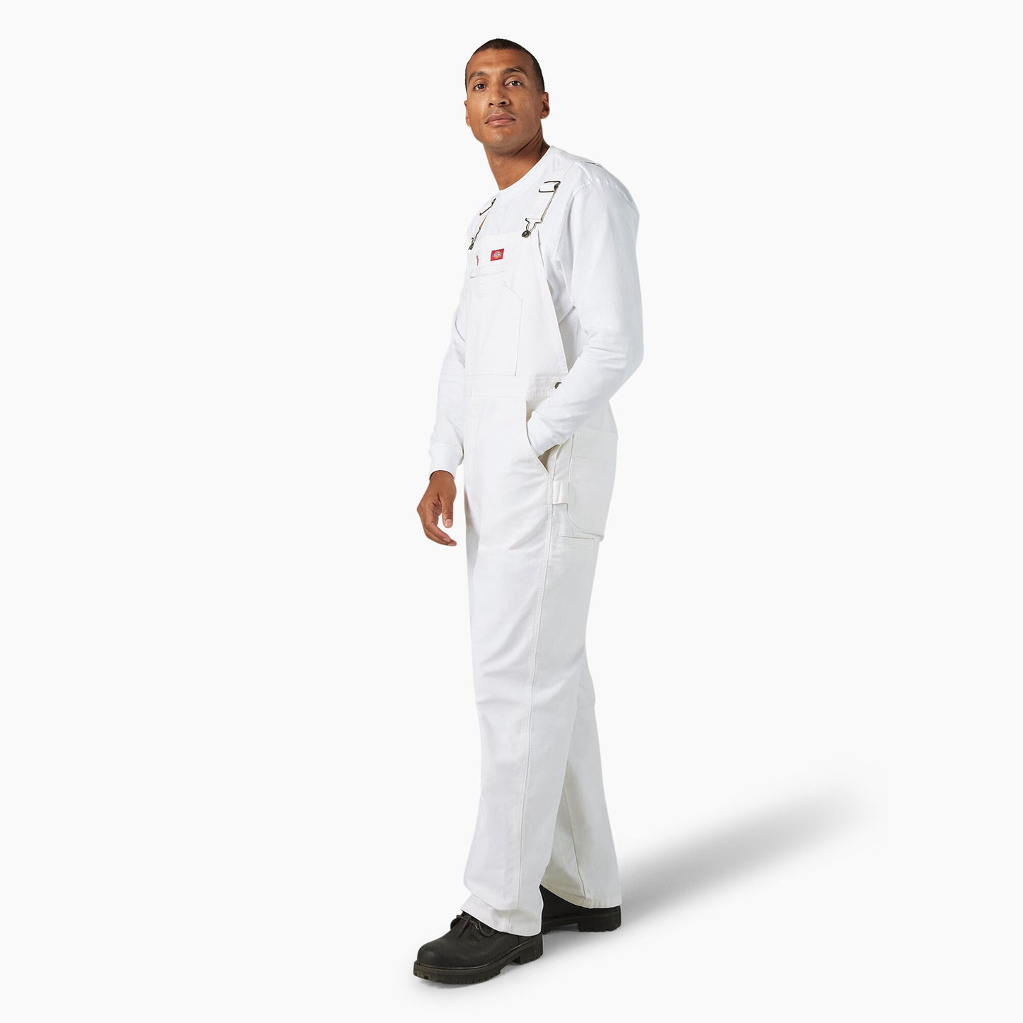 Dickies Painter's Bib Overalls - White
