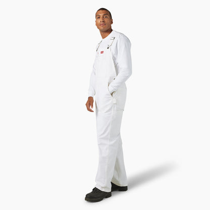 Dickies Painter's Bib Overalls - White
