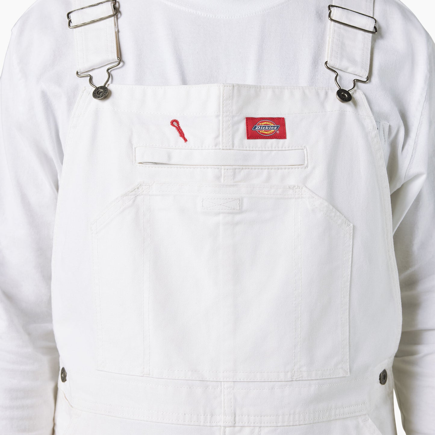 Dickies Painter's Bib Overalls - White