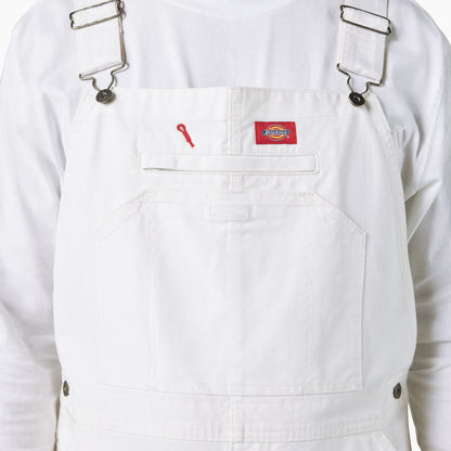 Dickies Painter's Bib Overalls - White
