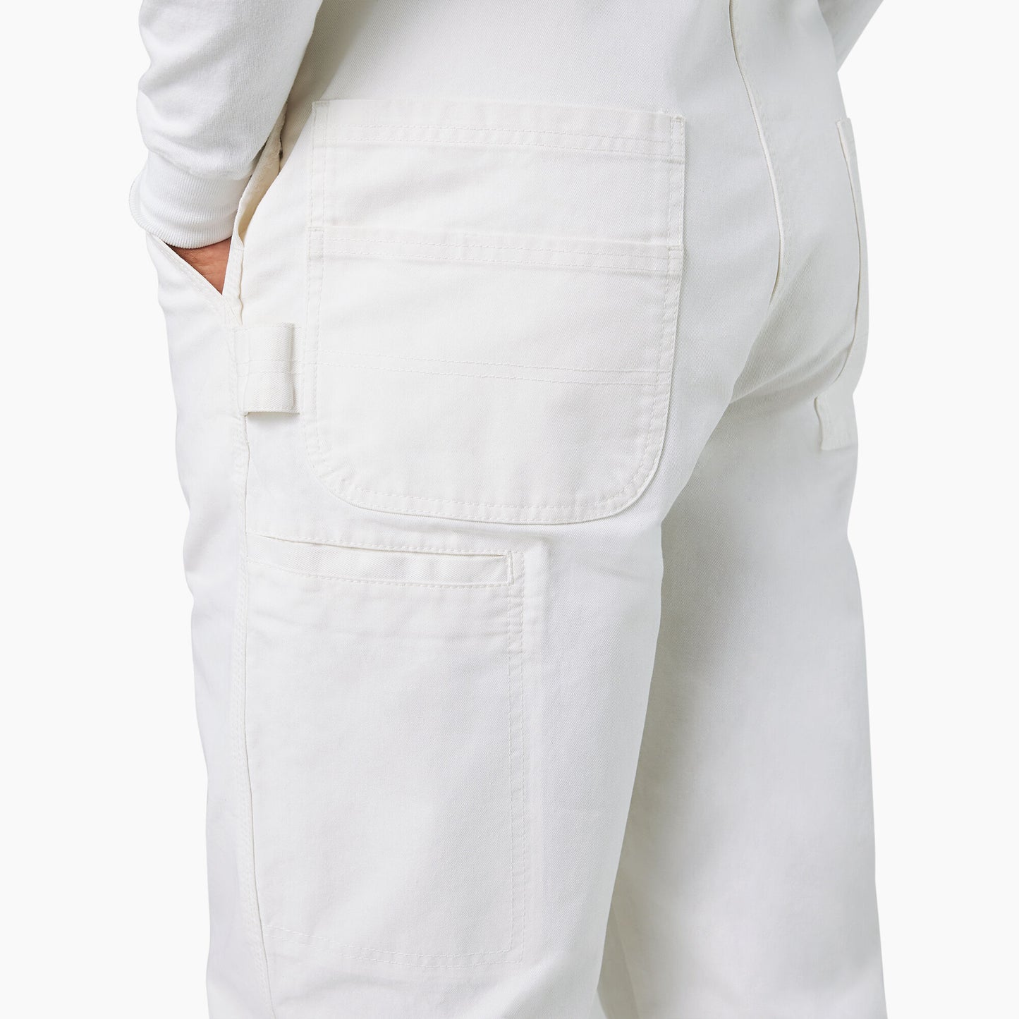 Dickies Painter's Bib Overalls - White
