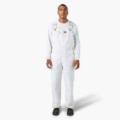 Dickies Painter's Bib Overalls - White