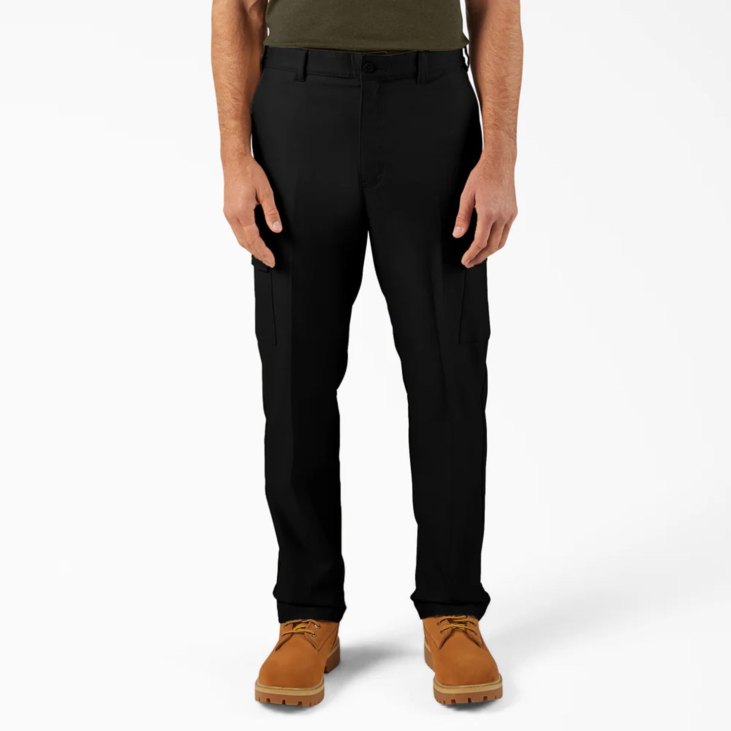 Dickies Pro Series Cargo Work Pants, Black, 38 x 32, Clearance