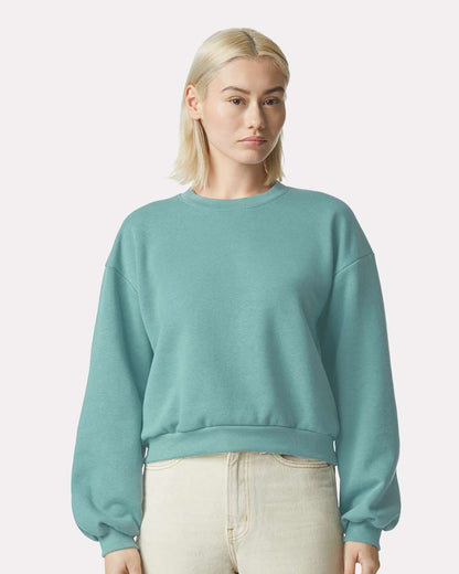 American Apparel ReFlex Women's Fleece Crewneck Sweatshirt