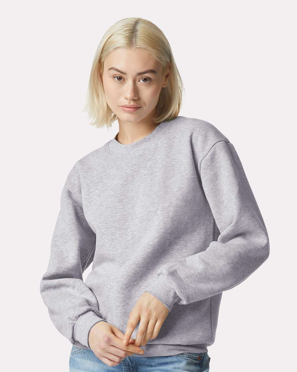 American Apparel ReFlex Fleece Crewneck Sweatshirt