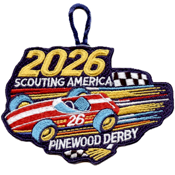 2026 Pinewood Derby Patch