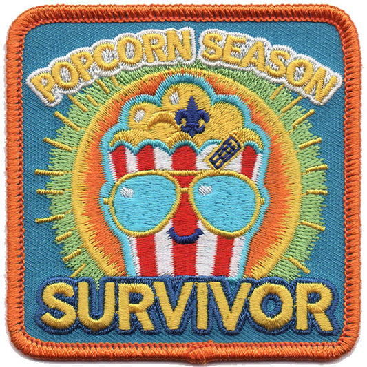 Popcorn Season Survivor Patch