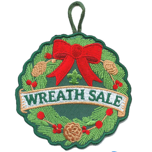 Wreath Sales Scouting America Patch - 0286