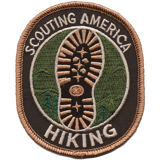 Hiking Scouting America Patch