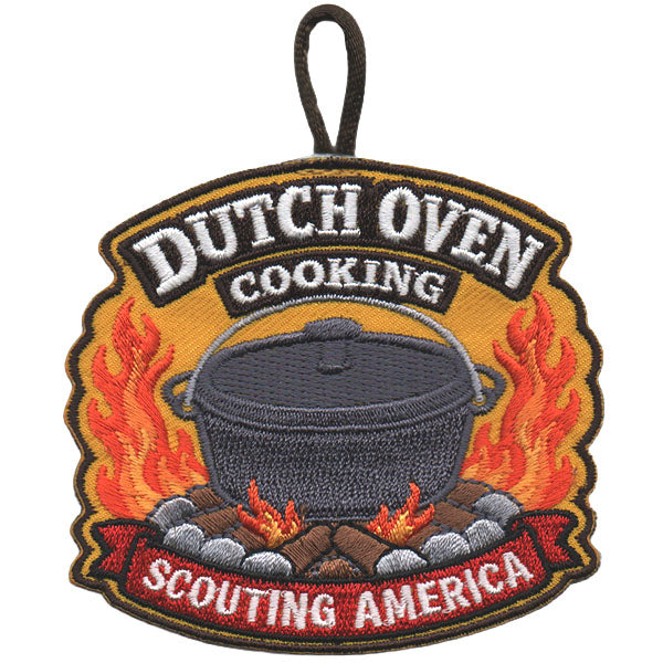 Dutch Oven Cooking Scouting America Patch - 0320 - Basics Clothing Store