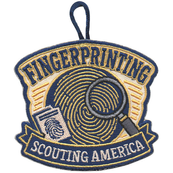 Fingerprinting Scouting America Patch - 0324