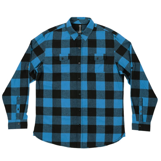 Burnside B8381 - Men's Buffalo Plaid Flannel Shirt - B8381