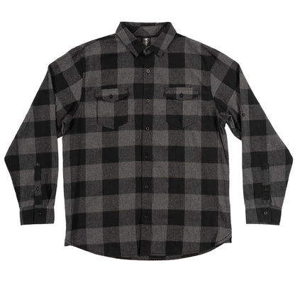 Burnside B8381 - Men's Buffalo Plaid Flannel Shirt - B8381