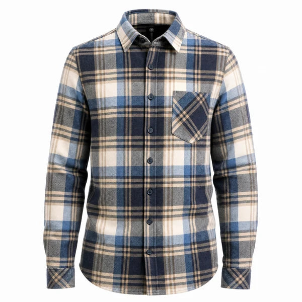 Burnside B8610 Men's Quilted Flannel Shirt Jacket - B8212