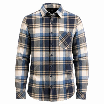 Burnside B8610 Men's Quilted Flannel Shirt Jacket - B8212
