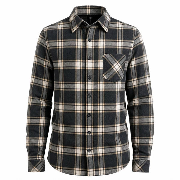 Burnside B8610 Men's Quilted Flannel Shirt Jacket - B8212