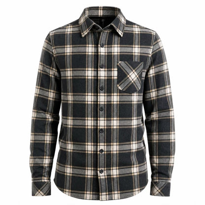 Burnside B8610 Men's Quilted Flannel Shirt Jacket - B8212