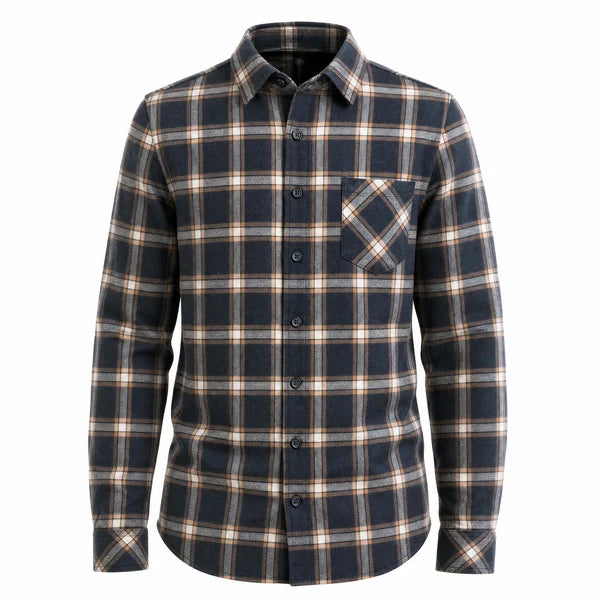 Burnside B8610 Men's Quilted Flannel Shirt Jacket - B8212