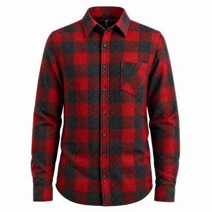 Burnside B8610 Men's Quilted Flannel Shirt Jacket - B8212
