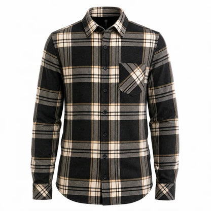 Burnside B8610 Men's Quilted Flannel Shirt Jacket - B8212