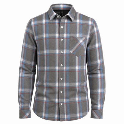 Burnside B8610 Men's Quilted Flannel Shirt Jacket - B8212