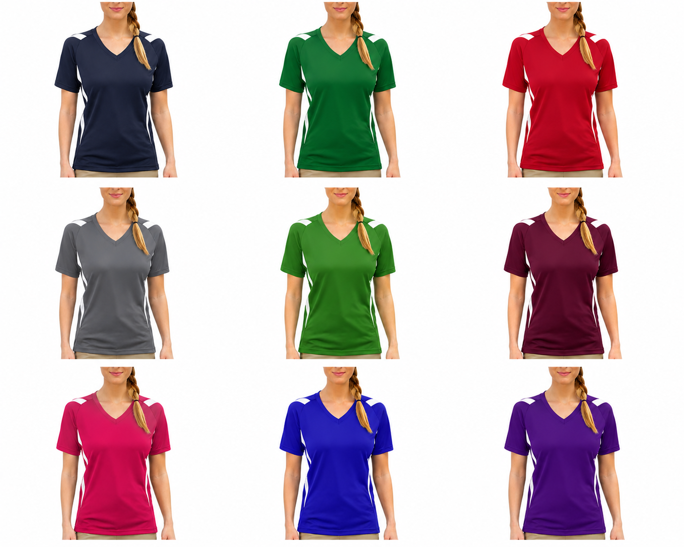 Pro Celebrity Ladies Pegasus Crew T-Shirts -  KLM280