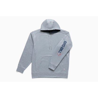 Big Bill Technical Fleece Pullover Hoodie with Graphic Logo -BBFL80