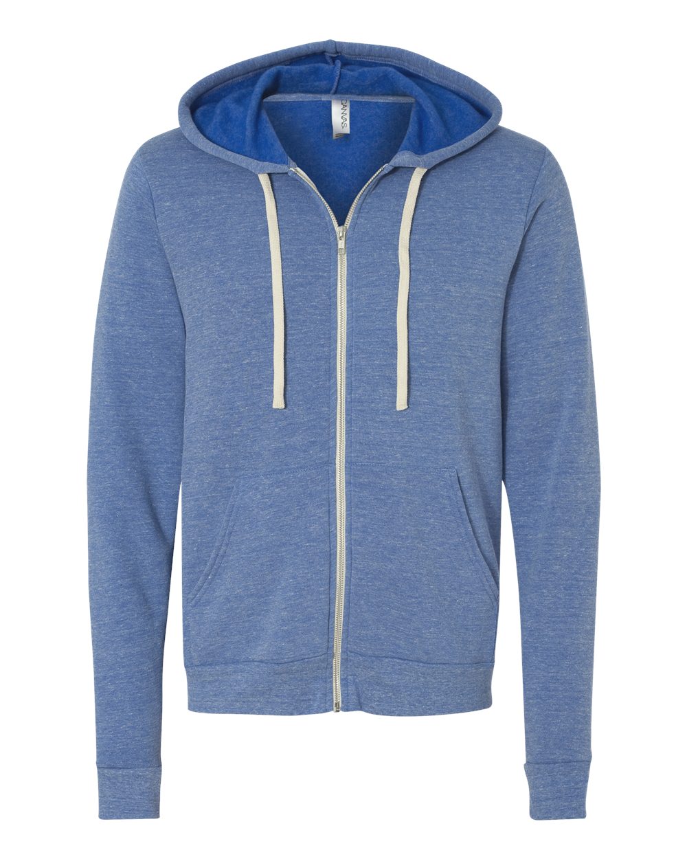 BELLA + CANVAS Triblend Sponge Fleece Full-Zip Hoodie