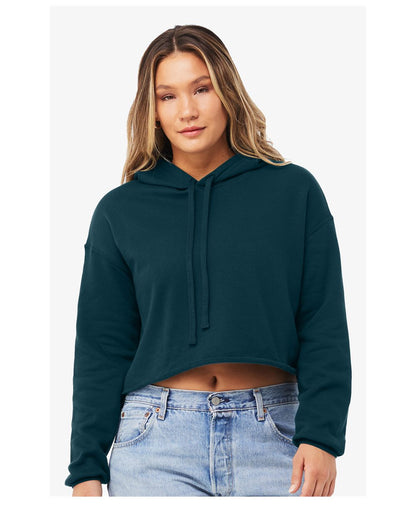 BELLA + CANVAS Women's Crop Fleece Hoodie