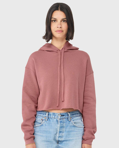 BELLA + CANVAS Women's Crop Fleece Hoodie