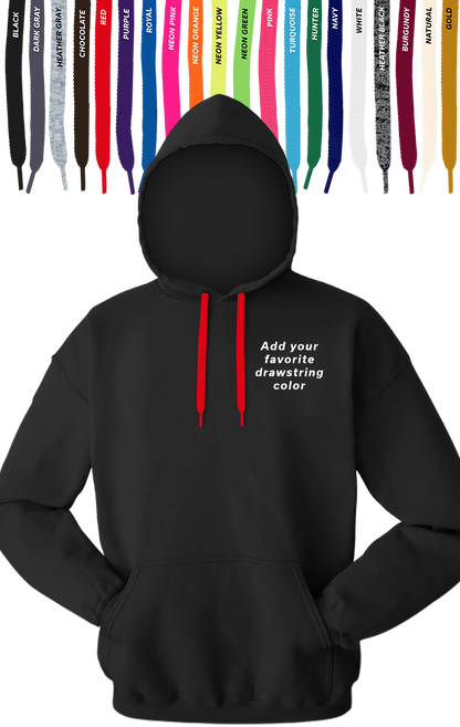 Blue Generation Custom Drawstring Pullover Hoodie-BG9301PD