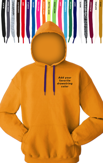 Blue Generation Custom Drawstring Pullover Hoodie-BG9301PD