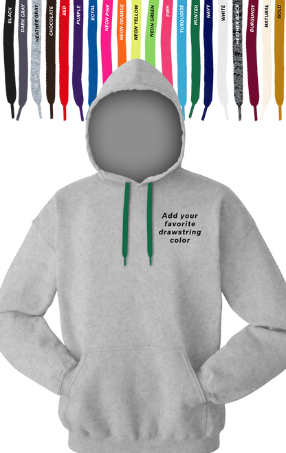 Blue Generation Custom Drawstring Pullover Hoodie-BG9301PD