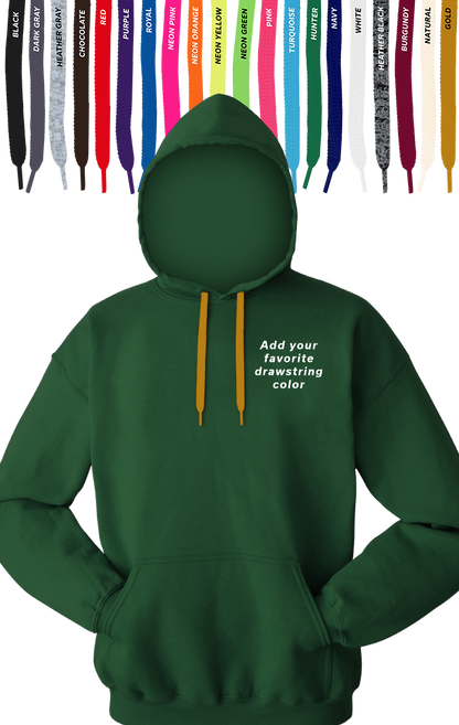 Blue Generation Custom Drawstring Pullover Hoodie-BG9301PD
