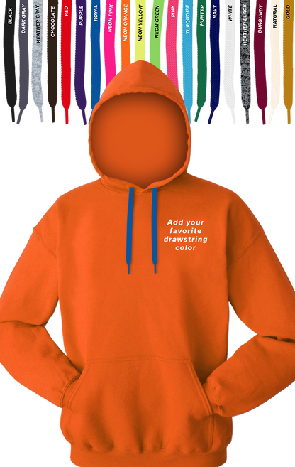 Blue Generation Custom Drawstring Pullover Hoodie-BG9301PD