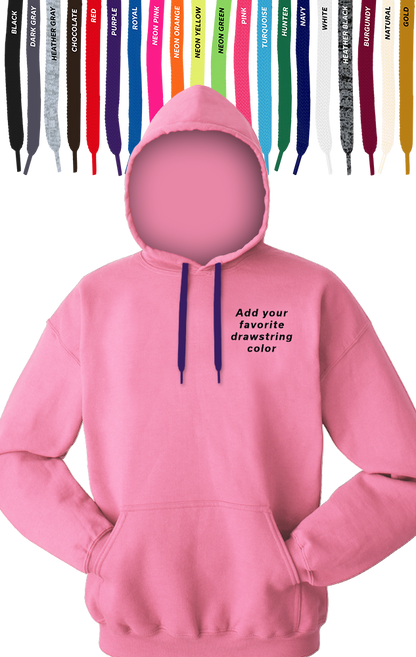 Blue Generation Custom Drawstring Pullover Hoodie-BG9301PD