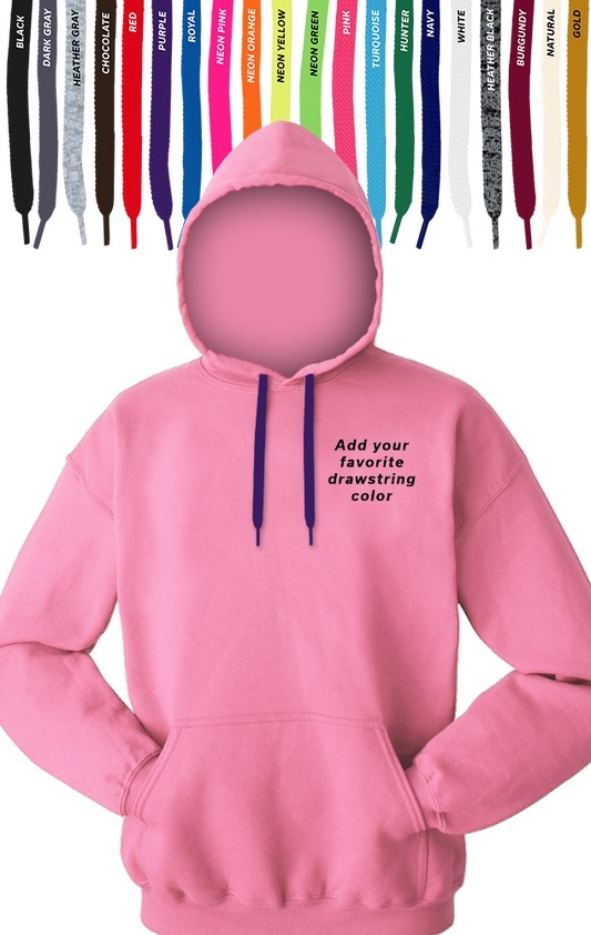 Blue Generation Custom Drawstring Pullover Hoodie-BG9301PD