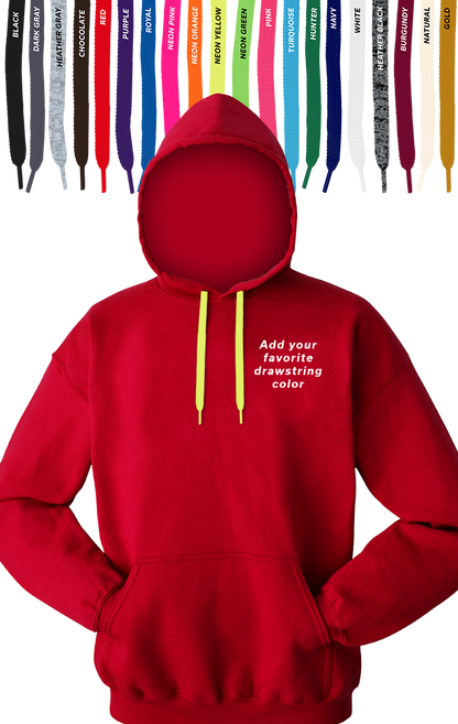 Blue Generation Custom Drawstring Pullover Hoodie-BG9301PD