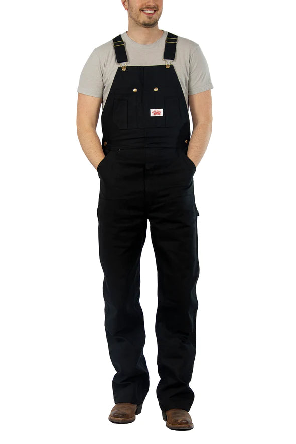 Round House #383 Heavy Duty Black Duck Bib Overalls