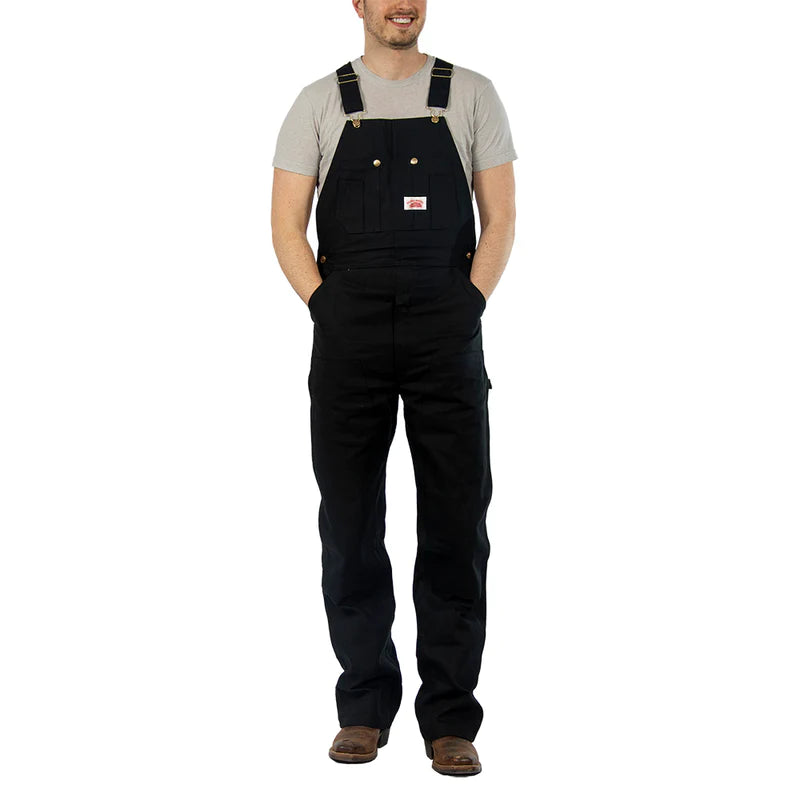 Round House #383 Heavy Duty Black Duck Bib Overalls