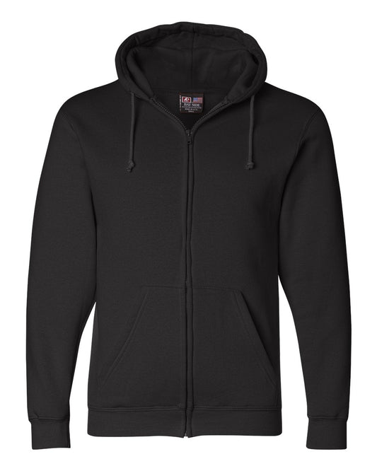 Bayside USA-Made Full-Zip Hooded Sweatshirt