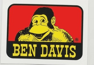 Ben Davis 2 1/2" x 3 1/2" Sticker