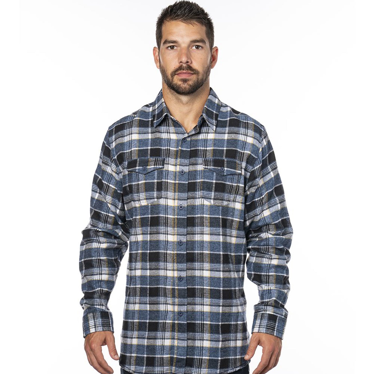 Burnside B8210 Yarn-Dyed Flannel Shirt