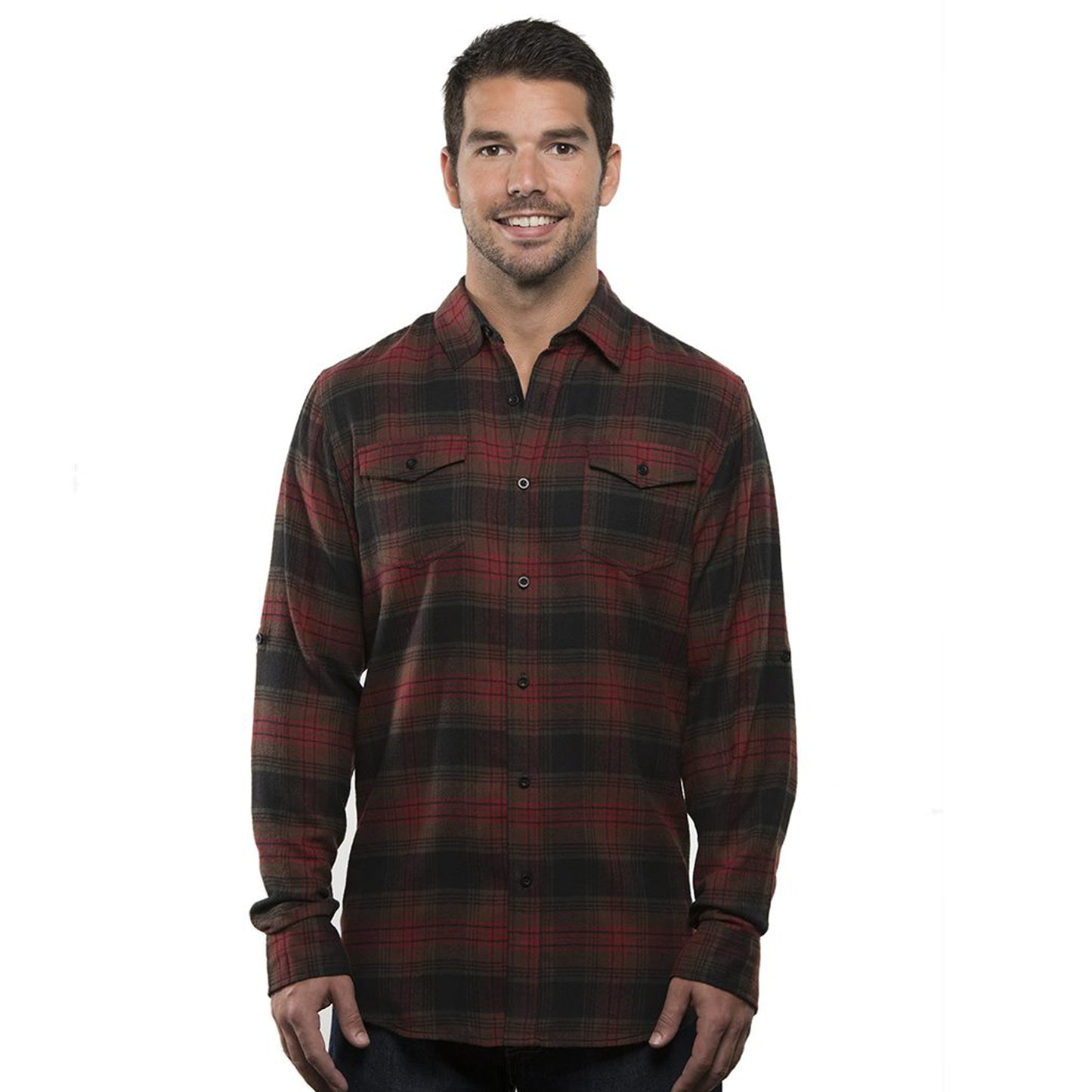 Burnside B8210 Yarn-Dyed Flannel Shirt