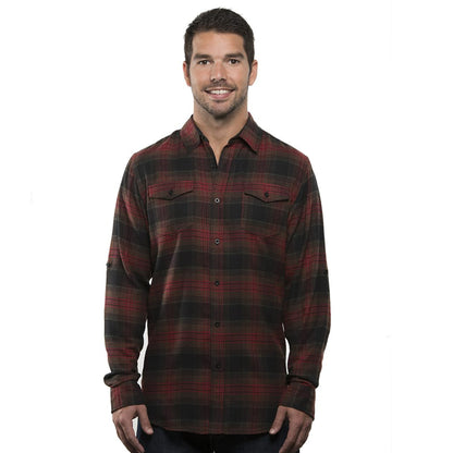 Burnside B8210 Yarn-Dyed Flannel Shirt