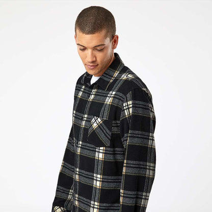 Burnside B8212 Open Pocket Flannel Shirt