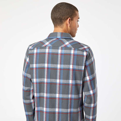 Burnside B8212 Open Pocket Flannel Shirt