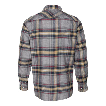 Burnside B8219 Snap Front Plaid Flannel Shirt