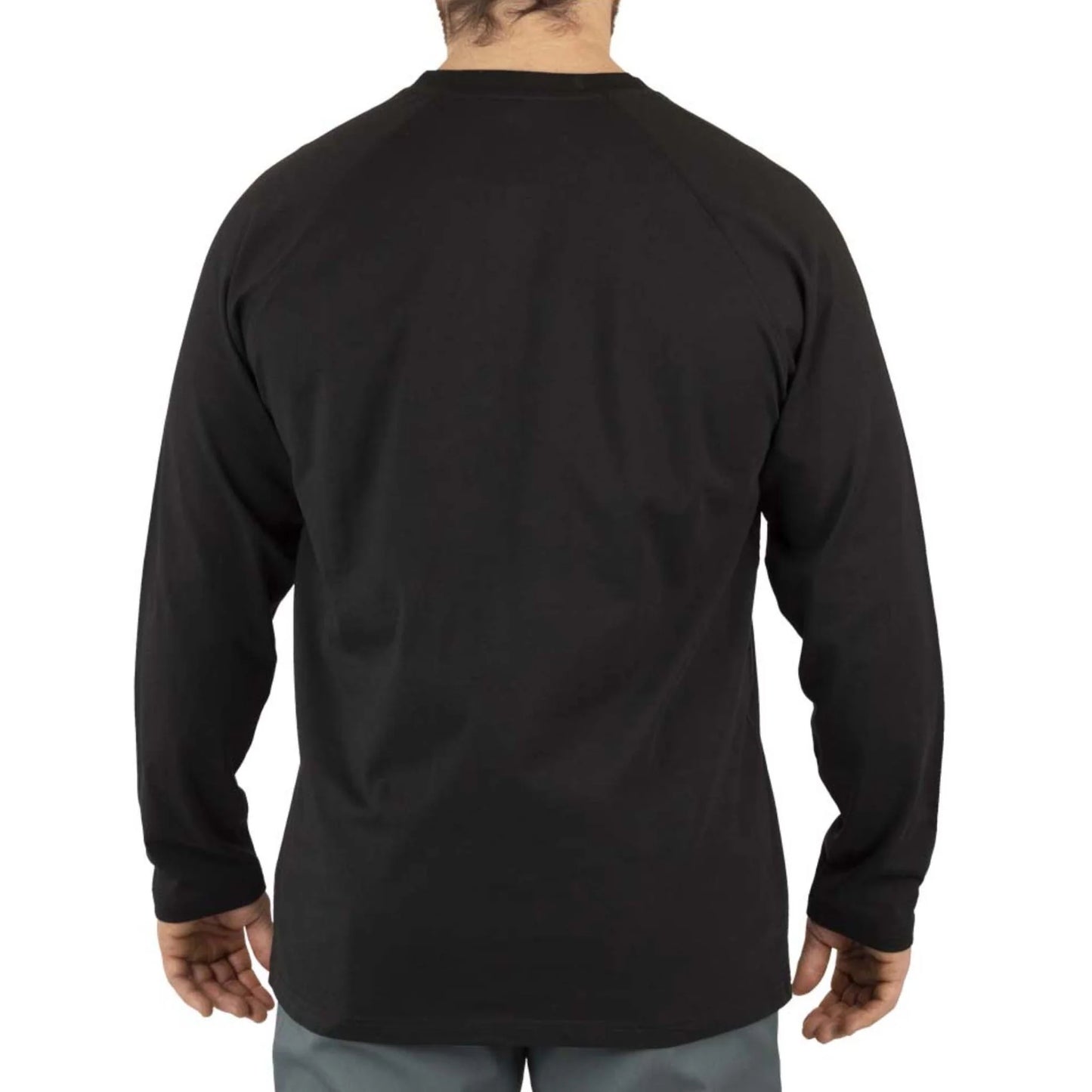 BIG BILL Heavyweight Long Sleeve Henley T-shirt -CK15