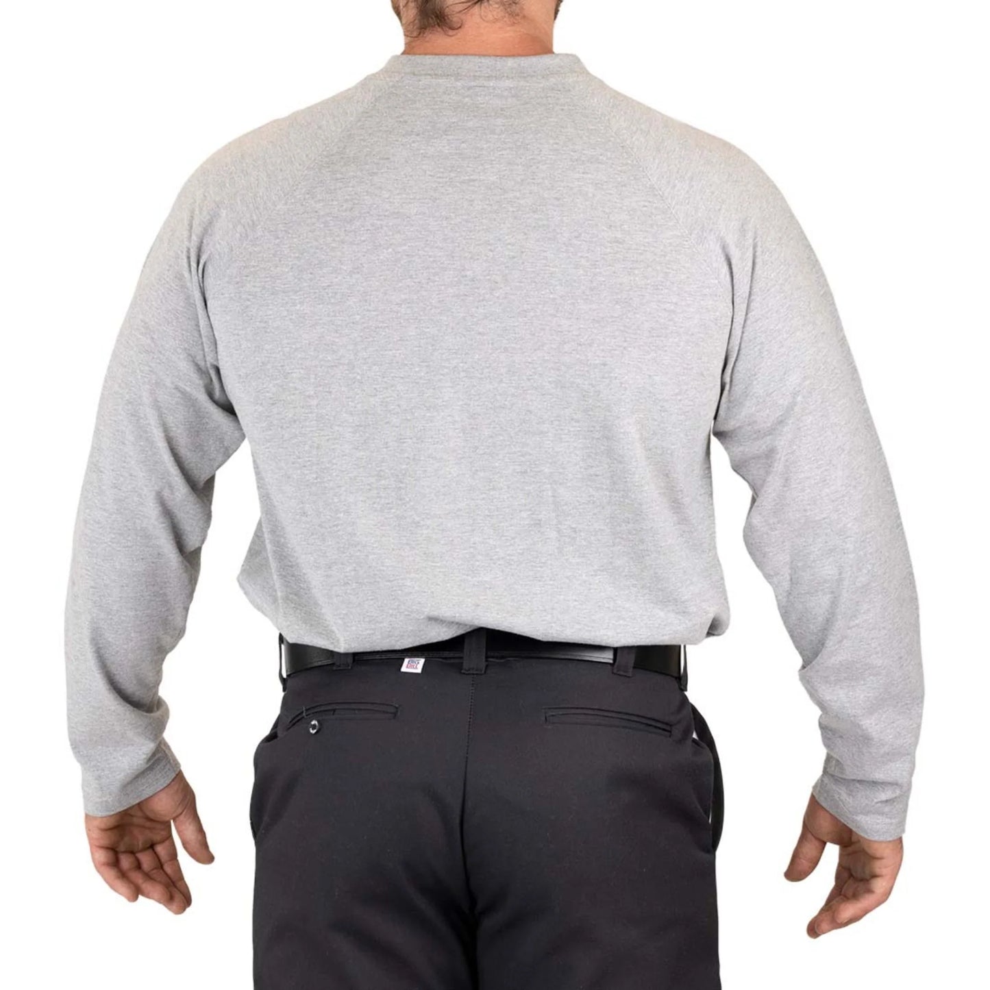BIG BILL Heavyweight Long Sleeve Henley T-shirt -CK15
